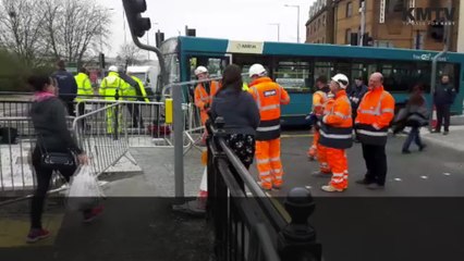 A bus crashed in Maidstone