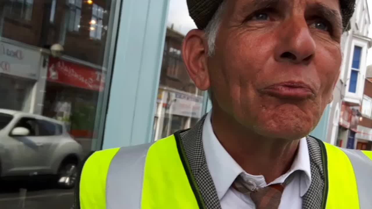 Norman Wisdom lookalike