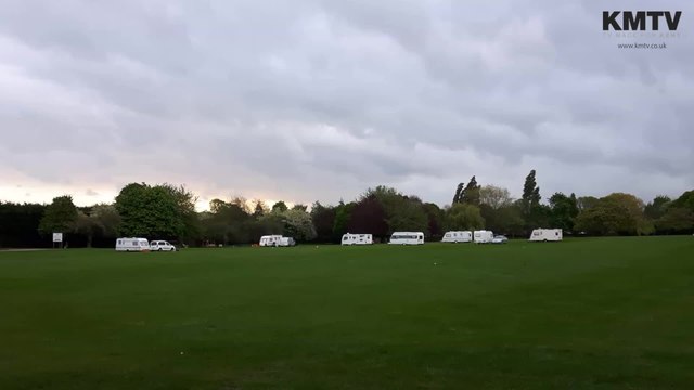 Travellers 'abusive' to staff in Rainham