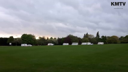 Travellers 'abusive' to staff in Rainham
