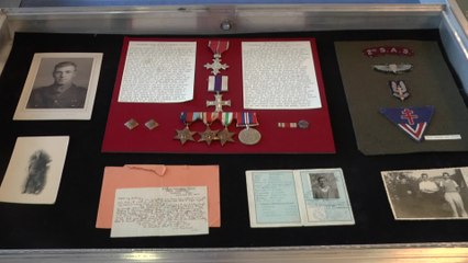 Wartime medals up for auction