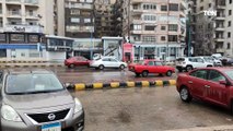 أمطار رعدية بمحافظة الاسكندرية تزامنًا مع نوة المكنسة