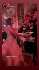 Tamara Falcó se suelta la melena y protagoniza un baile viral con Íñigo Onieva en su 40 cumpleaños