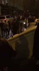 Street brawl in town centre