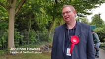 Jonathon Hawkes reacts to KCC Election results