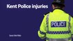 Number of attacks on Kent Police officers reaches three-year high