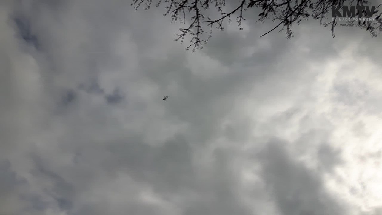 Helicopter spotted in Sheppey