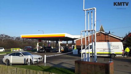 Ram-raiders target Chestfield petrol station