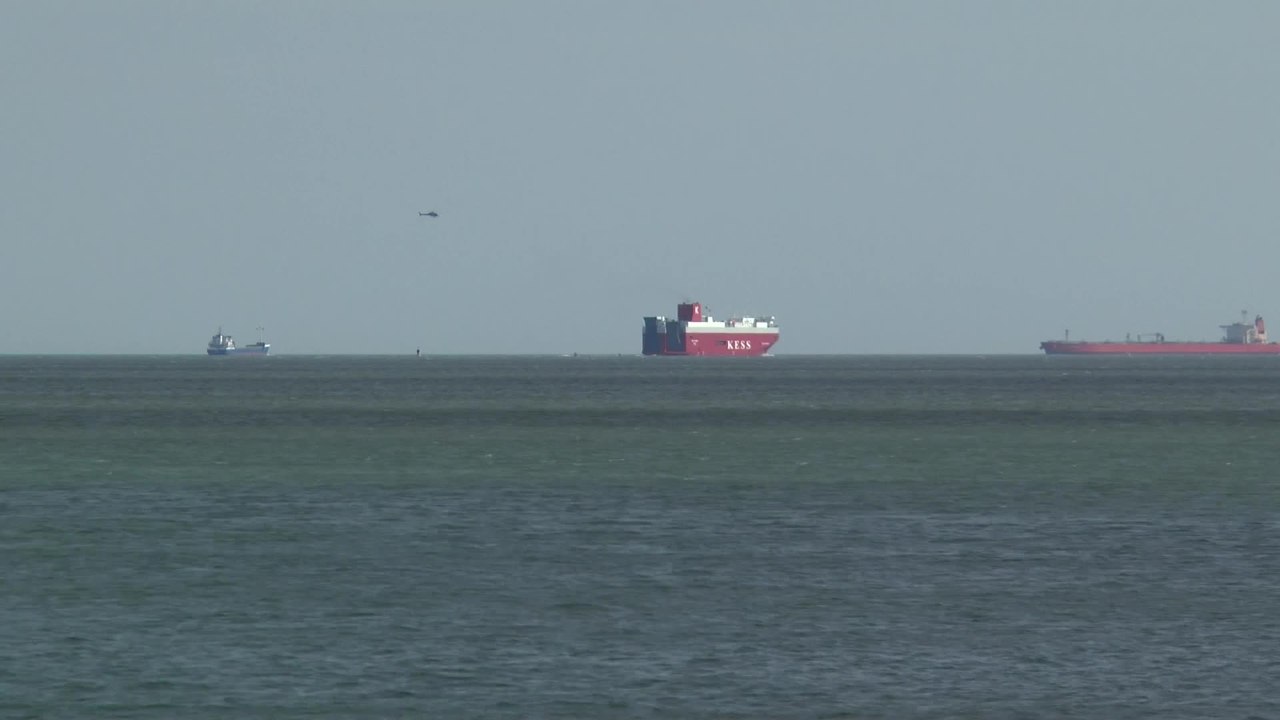 Protestors take over Sheppey docks