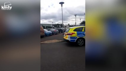 Live at the scene where a woman was allegedly murdered