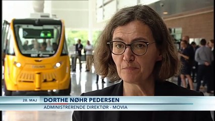 22.25 ~ Førerløs bus på hospitalet | Sjællands Universitetshospital | Movia | Dorthe Nøhr Pedersen | Køge | 28-05-2018 | TV ØST @ TV2 Danmark