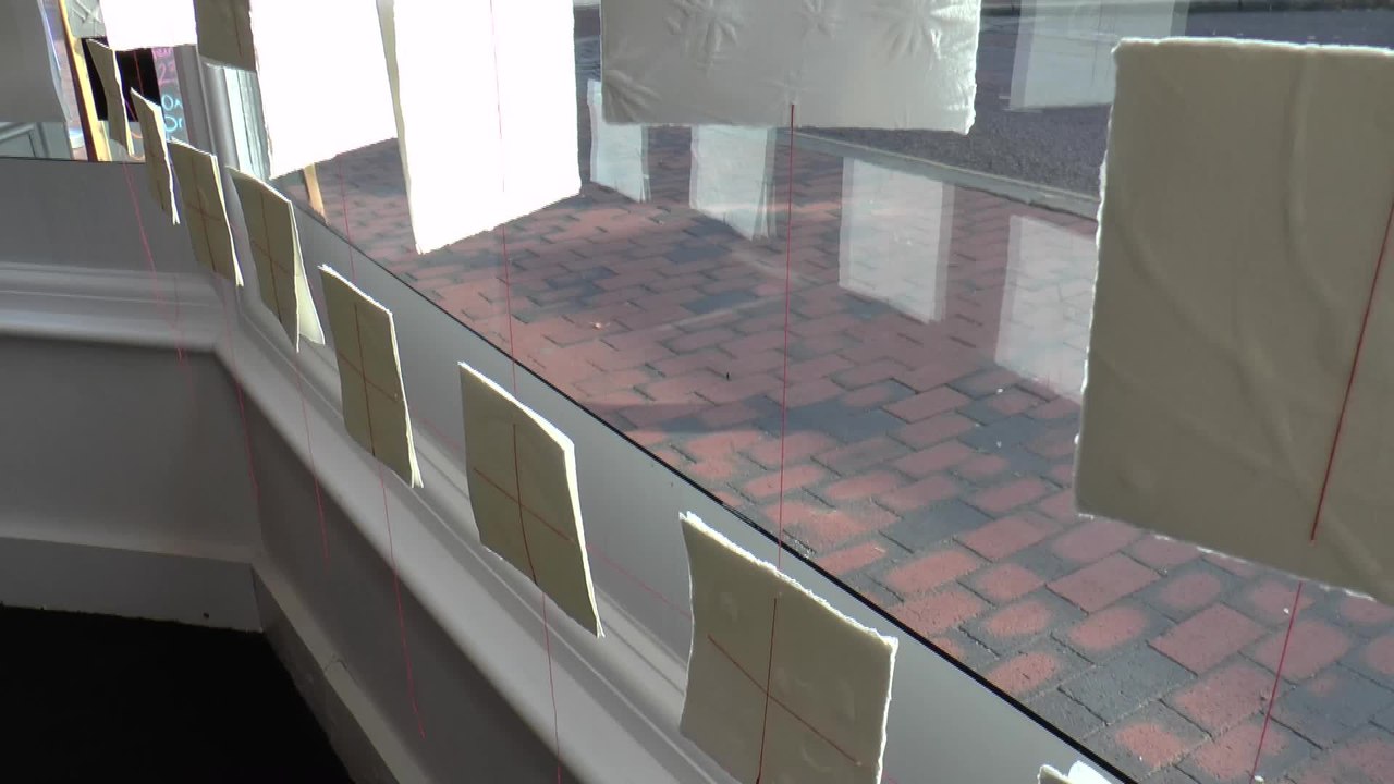 Visually impaired art exhibition in Sittingbourne