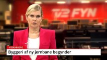 Byggeri af ny jernbane begynder på Vestfyn | Banedanmark | Connie Nykjær Andersen | Vissenbjerg | Assens | 07-11-2021 | TV2 FYN @ TV2 Danmark