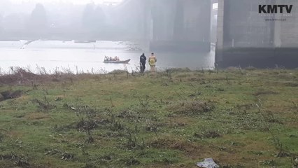 Search continues for man who 'jumped' off bridge
