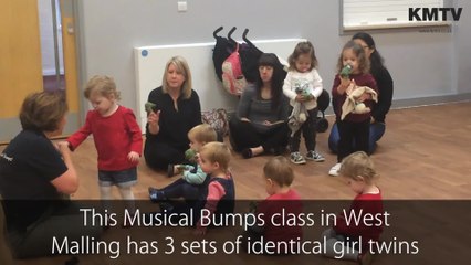 A class in West Malling has three sets of identical twins
