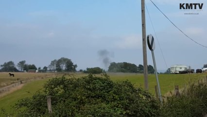 Man finds hand grenade in his garden