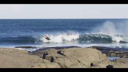Great White Shark Chases Surfers Out of the Water