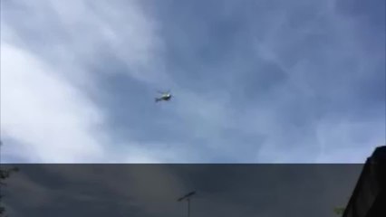 Helicopter searches for missing man