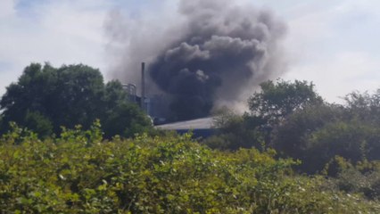 Fire at Crown Products in Herne Bay
