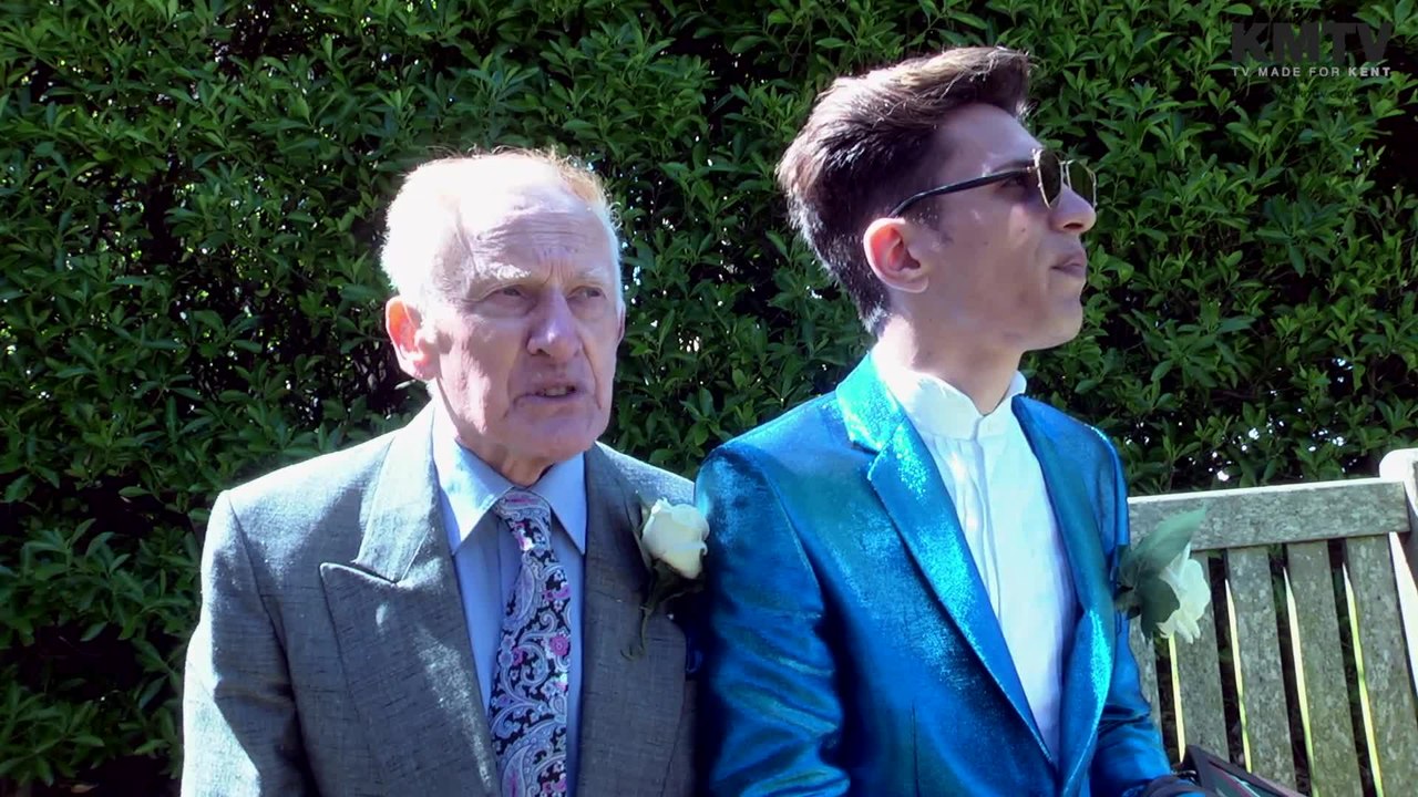Vicar marries male model