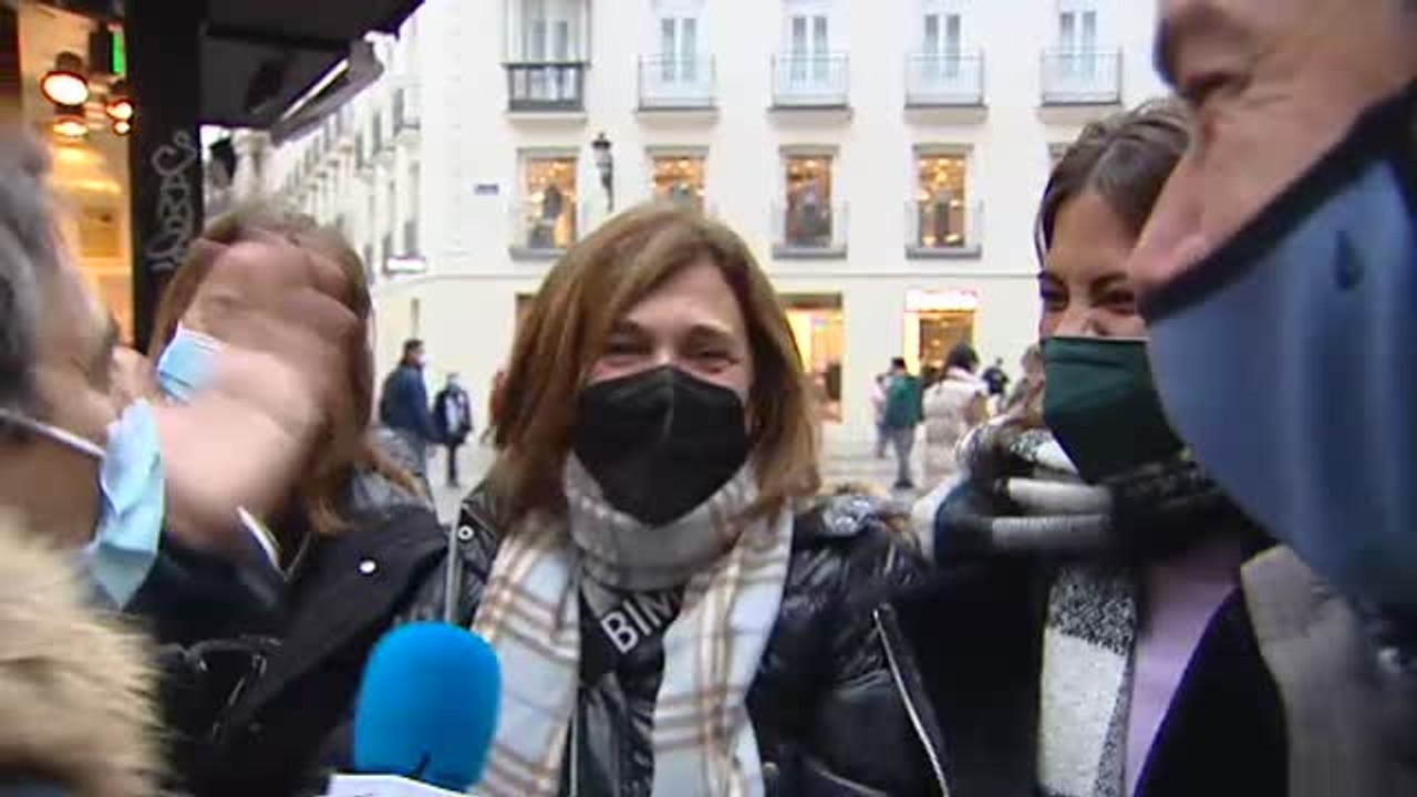 Locura por los números del sorteo de Navidad