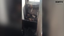 Fire causes severe damage to next door neighbour's flat