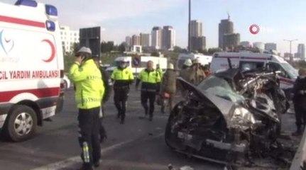 TEM'deki feci kazada ölü sayısı 2'ye çıktı