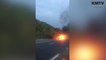Car fire shuts M20 motorway