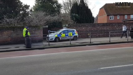 Old graveyard taped off after rape report