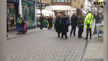 Confrontation caught on camera in Maidstone