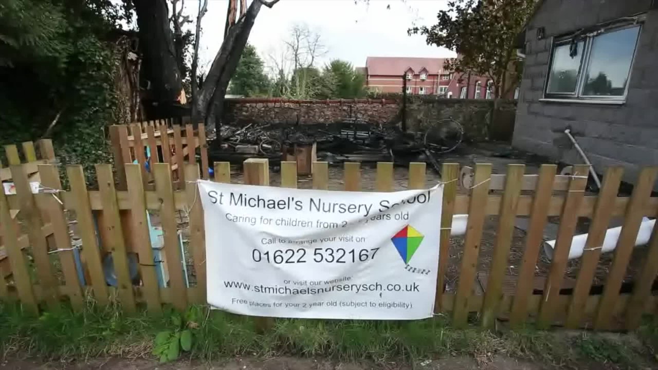 Burnt shed