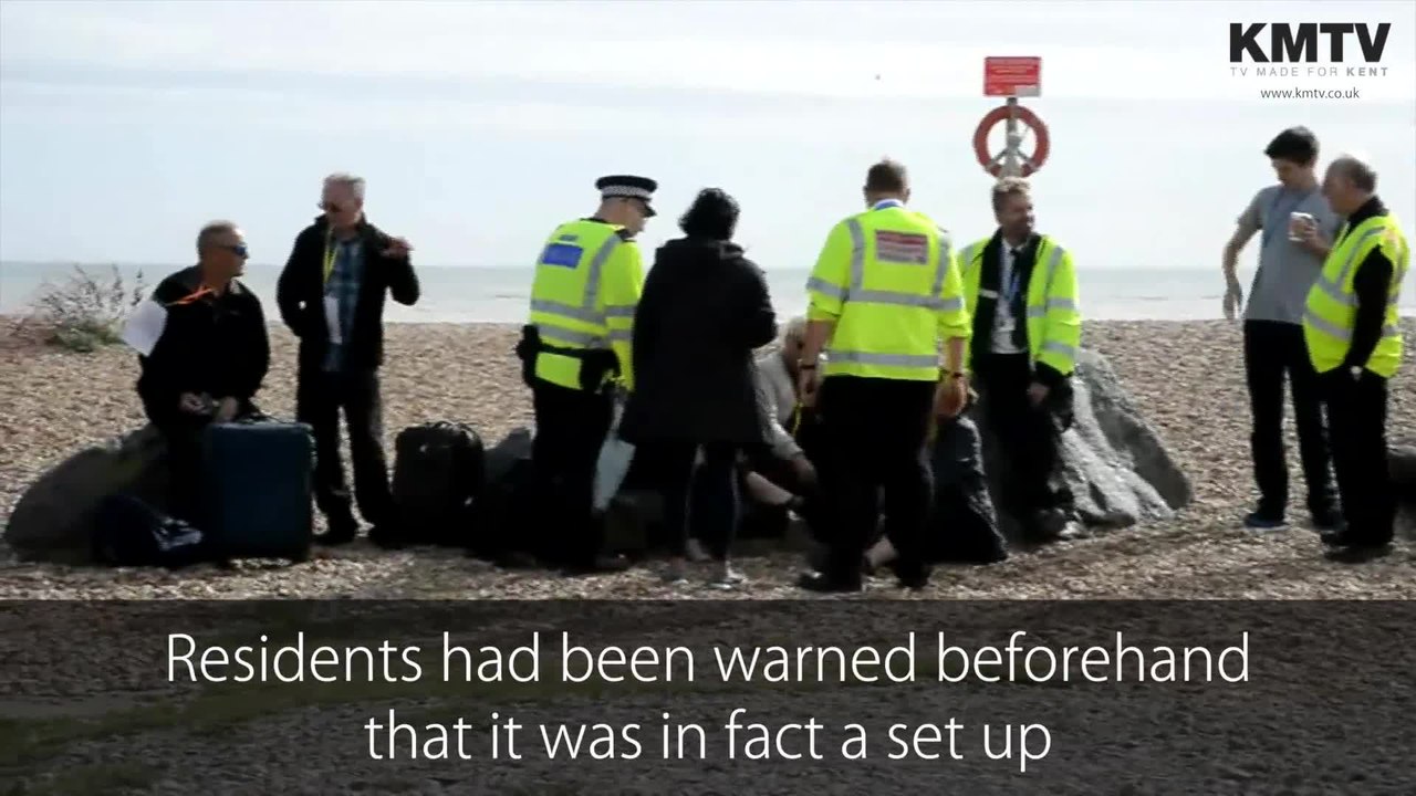 Emergency services test the waters