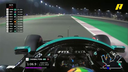 هاميلتون يسجل زمناً متميزاً في القسم الثالث بالتجارب التأهيلية ويقترب من حجز مركز الانطلاق الأول