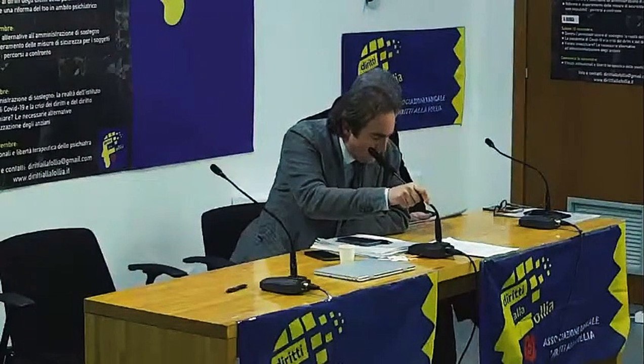 “IN ITALIA È STATO ATTUATO UN VERO E PROPRIO COLPO DI STATO” (Giorgio Agamben - IV Congresso Associazione Diritti Alla Follia 13 11 2021)