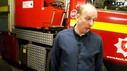 Crash victim meets emergency service team who saved him