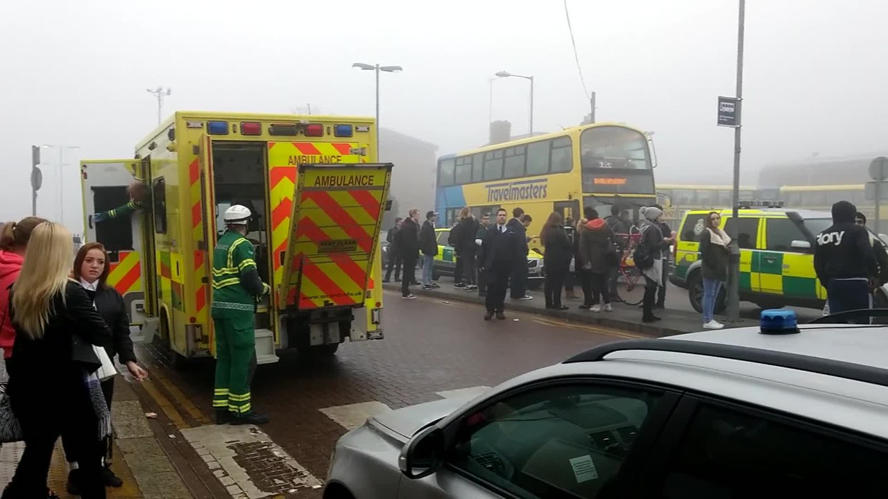 Sittingbourne train station closed after woman falls on tracks
