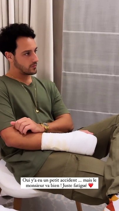 Diego El Glaoui sur le compte instagram d'Iris Mittenaere.