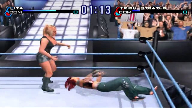 WWF SmackDown! Just Bring It Lita vs Trish Stratus