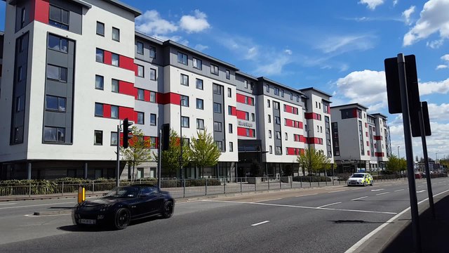 Student 'stabbed at university accommodation'