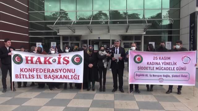 Tatvan'da Kadına Yönelik Şiddete Karşı Uluslararası Mücadele Günü