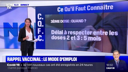Covid-19: quand faire sa 3e dose pour éviter la désactivation de son pass sanitaire ?