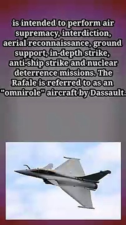 Amazing fact about Rafale Aircraft