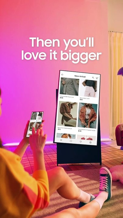The Sero- Go bigger - Samsung