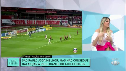 FASE DIFÍCIL! Após empatar em zero a zero com o Athlético-PR, o técnico do São Paulo, Rogério Ceni, abriu o jogo: "Acreditem em mim, serão anos difíceis". #JogoAberto