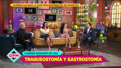 Estado de salud de Carmen Salinas tras traqueostomía y gastrostomía que le realizaron