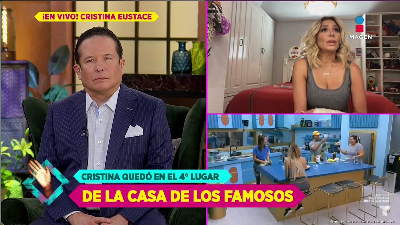 ¿Alicia Machado ganó reality por nepotismo? Cristina Eustace responde