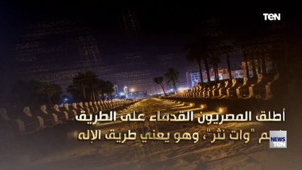 طوله 2700 متر.. تعرف على تفاصيل طريق الكباش وتاريخ الحفائر داخله