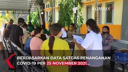 Update Covid-19 di Indonesia 25 November 2021: 293 Orang Sembuh, 16 Meninggal Dunia