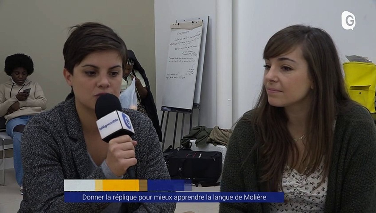Reportage - Donner la réplique pour apprendre la langue de Molière