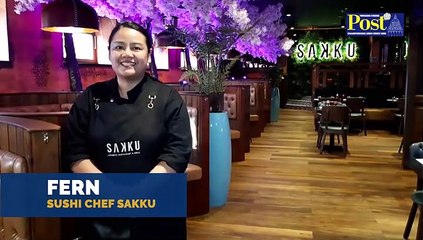 Sakku Leeds's Chef Fern shares her salmon maki recipe